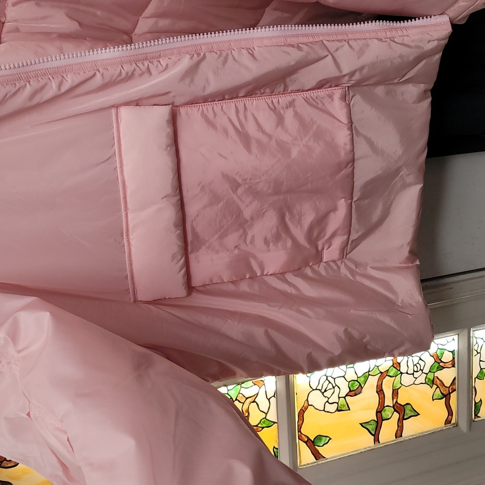 NWT Fabletics Soft Pink Shine All Weather Jacket Coat Size 4XL - Picture 13 of 13